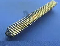 Hàng Rào Đực Ba Hàng Chân 2.54mm 40 Pin Chân Cong